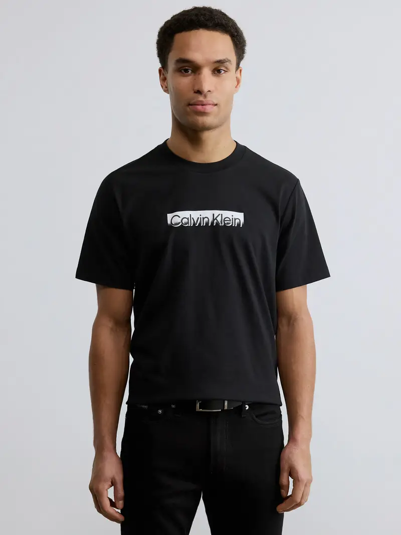 Maglietta nero / bianco miniatura 2