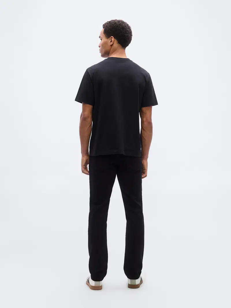 Maglietta nero / bianco miniatura 3