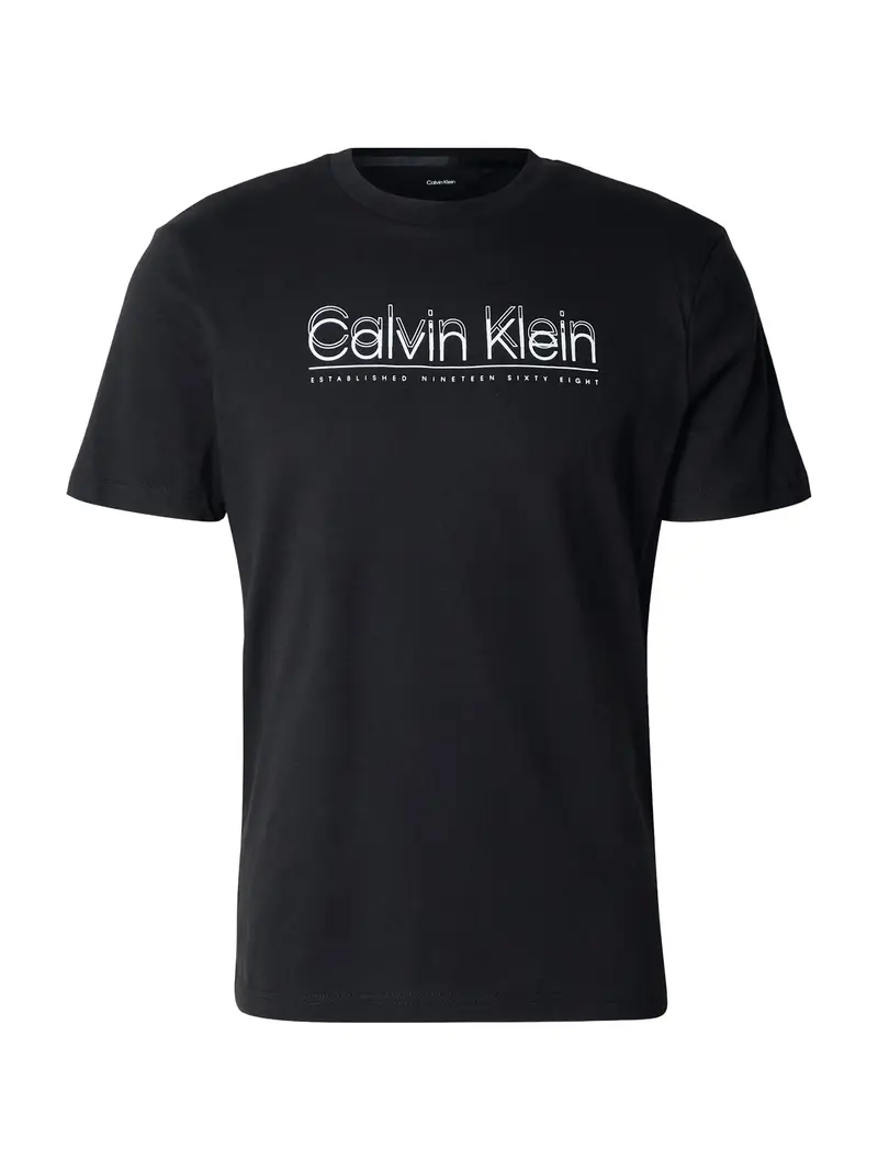 Maglietta nero / bianco