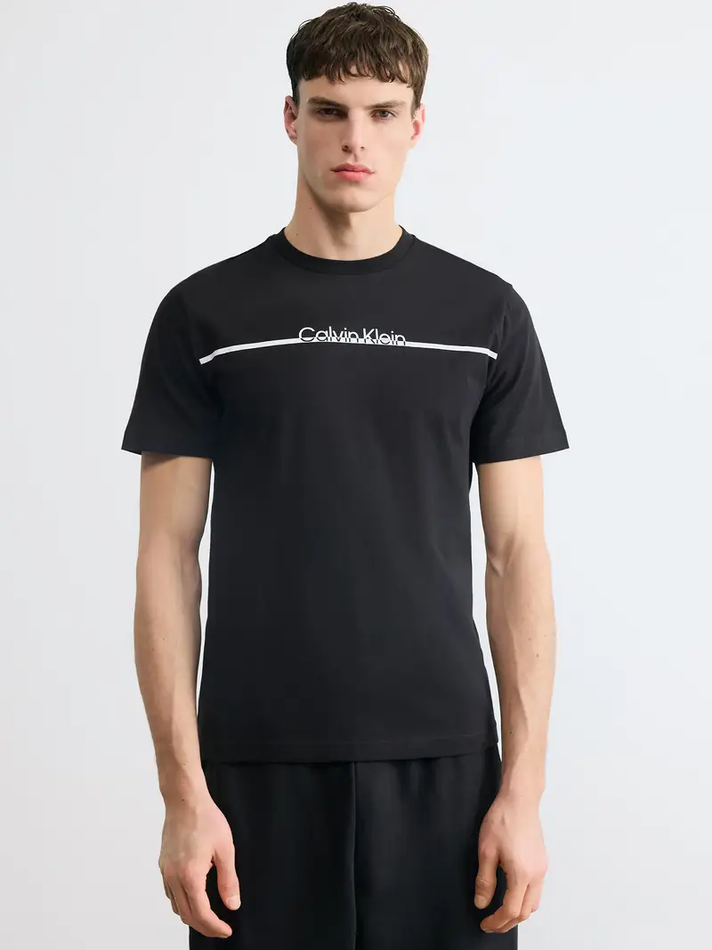 Maglietta nero / bianco miniatura 2