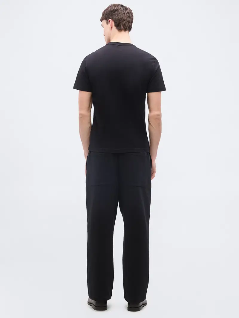 Maglietta nero / bianco miniatura 3