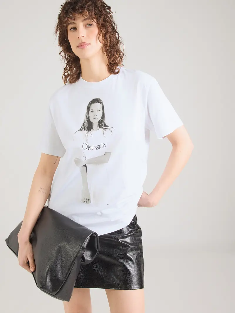 Maglietta OBSESSION grigio / nero / bianco miniatura 2