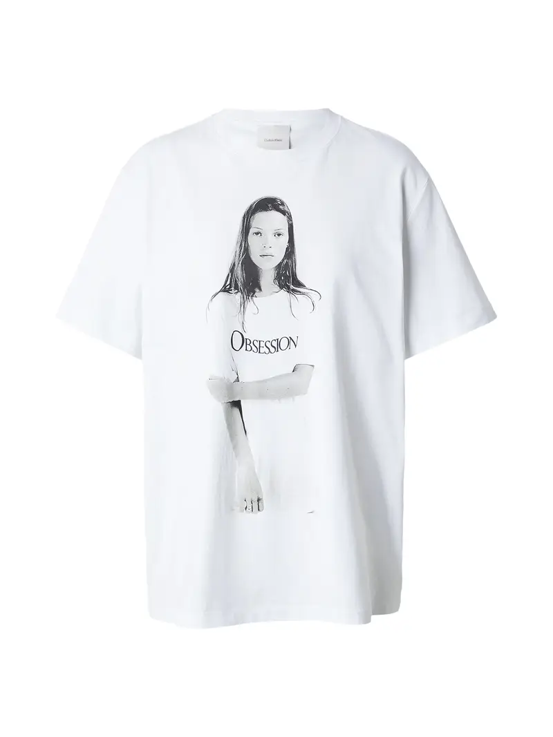 Maglietta OBSESSION grigio / nero / bianco