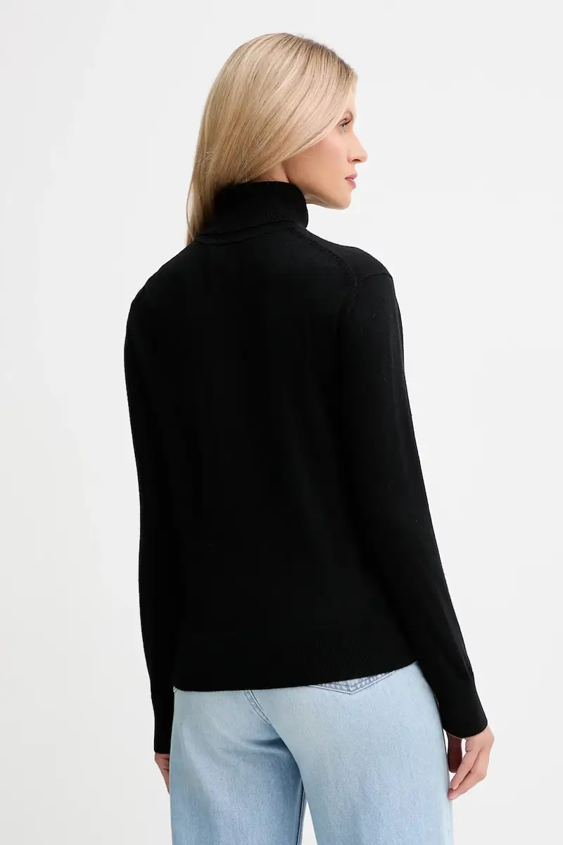 maglione con lana colore nero LV044D371G miniatura 3