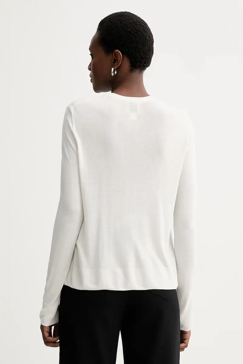 maglione donna colore beige LV044C339G miniatura 3