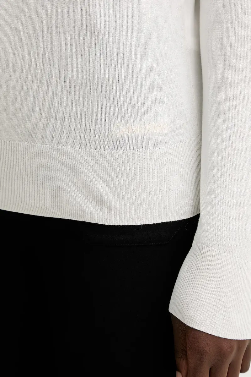 maglione donna colore beige LV044C339G miniatura 5