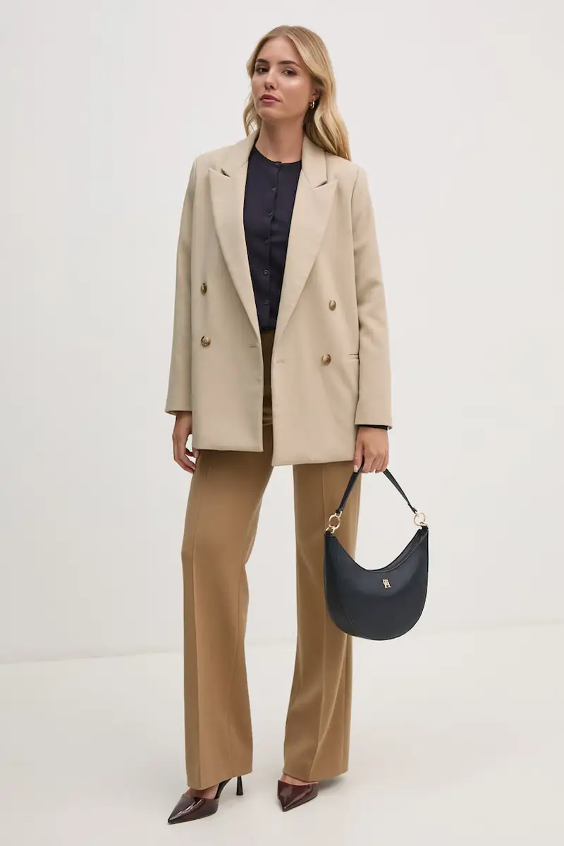 maglione donna colore blu navy K20K207450 miniatura 2