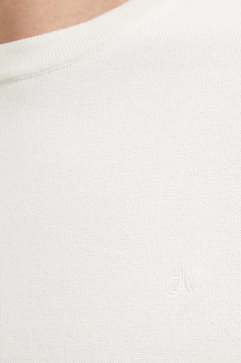 maglione in cotone uomo colore beige K10K114485 miniatura 5