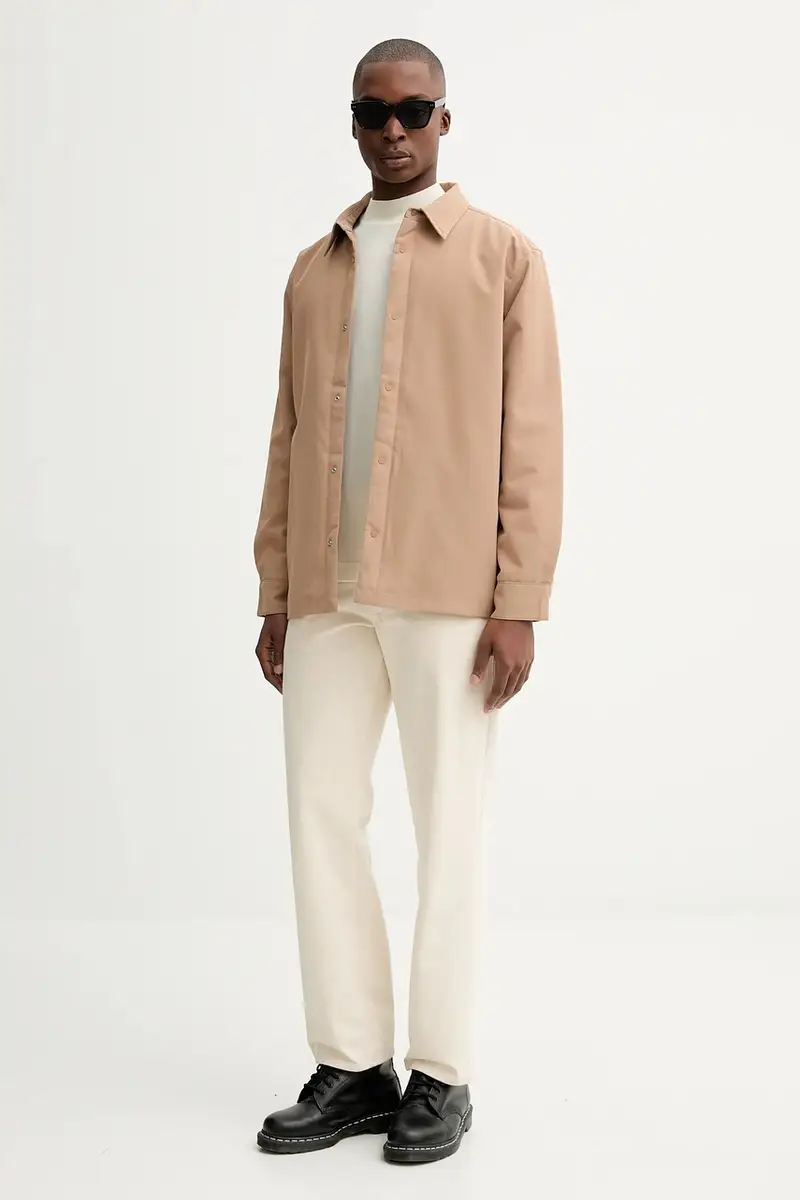 maglione in lana uomo colore beige LV04LE309G miniatura 2