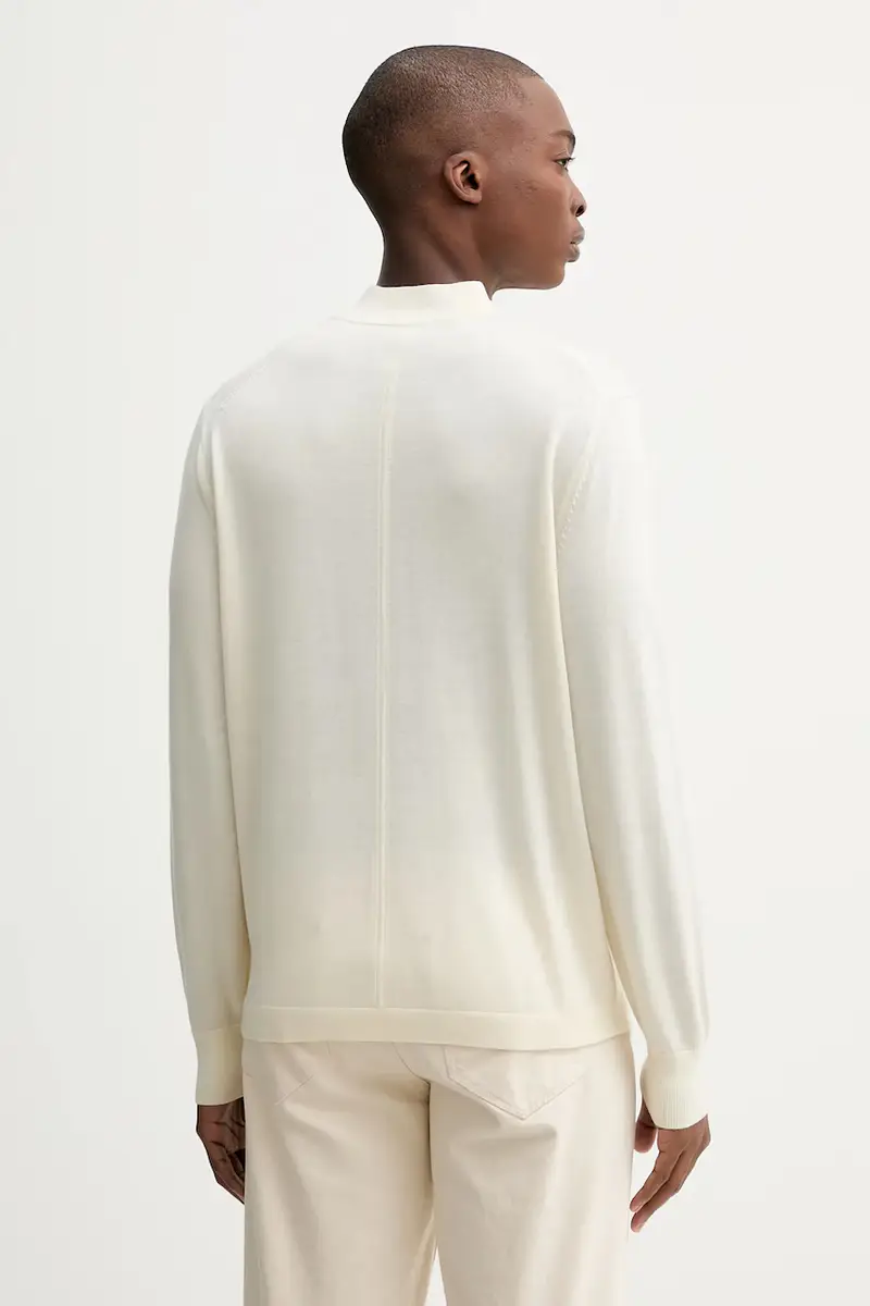 maglione in lana uomo colore beige LV04LE309G miniatura 3