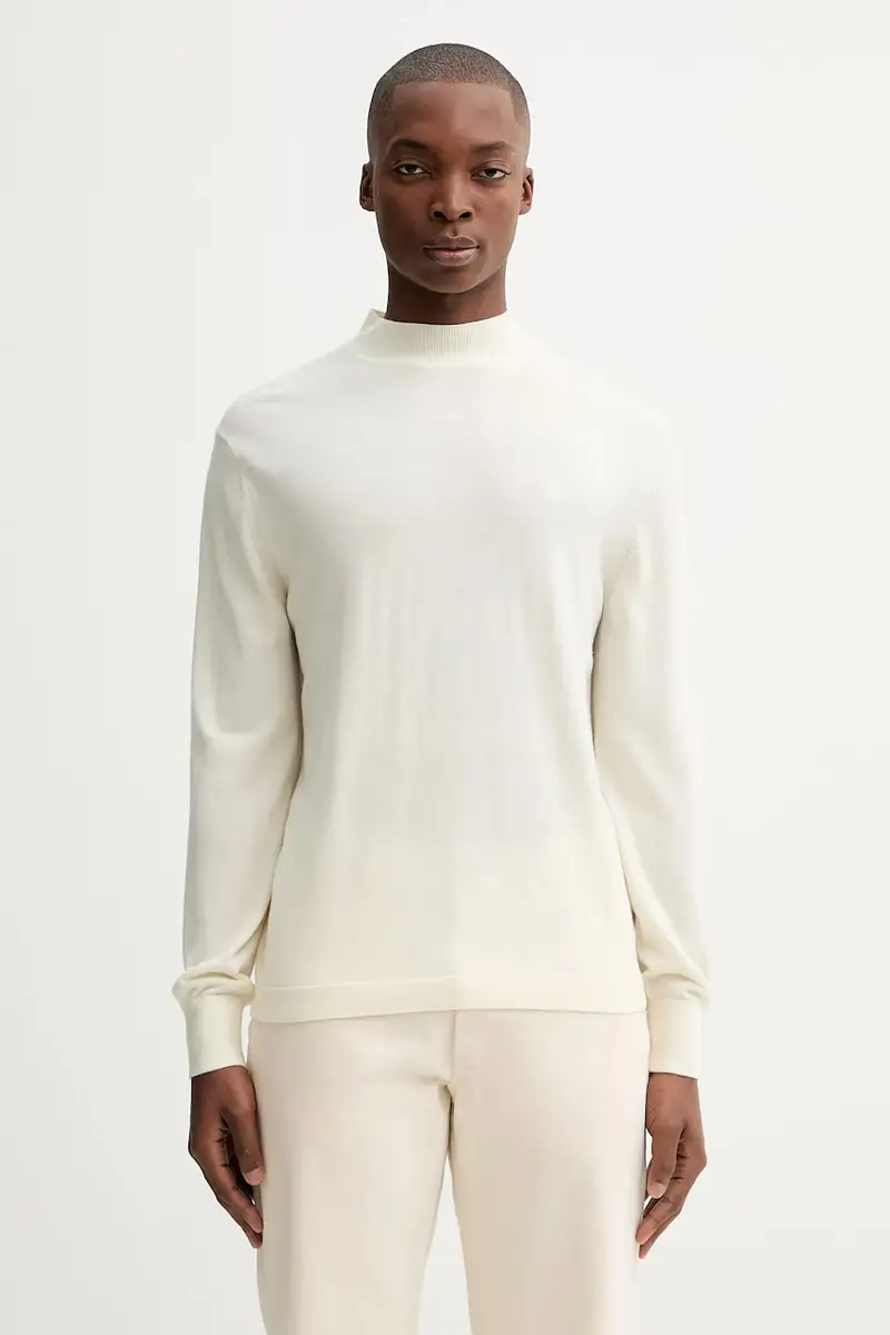 maglione in lana uomo colore beige LV04LE309G