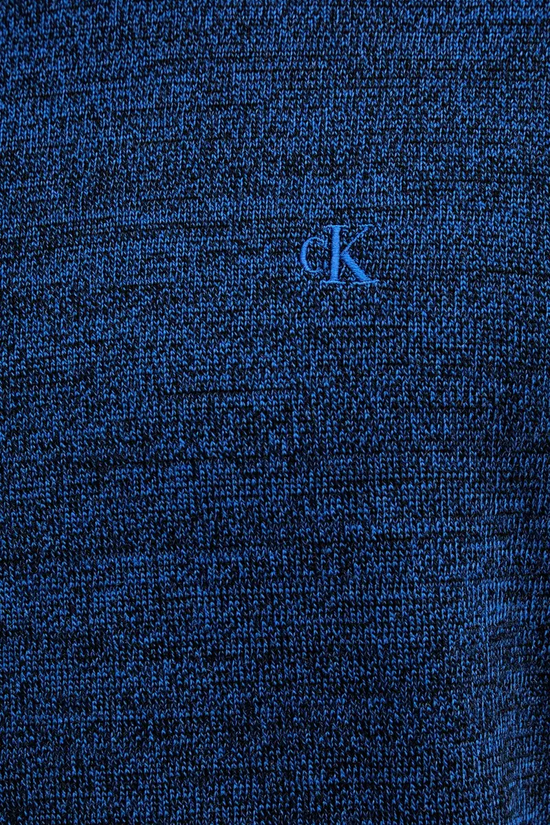 maglione in lana uomo colore blu LV04LB305G miniatura 5