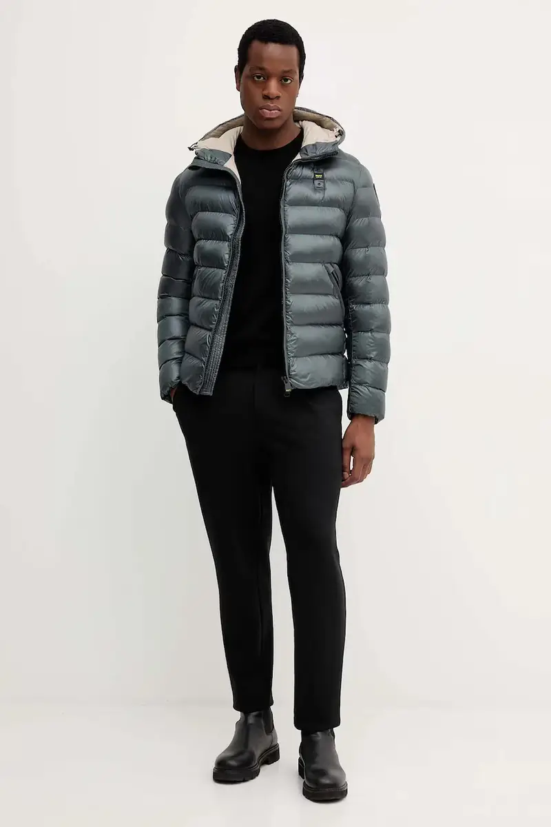 maglione in lana uomo colore nero LV04LB305G miniatura 4