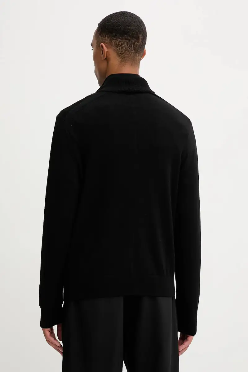 maglione in lana uomo colore nero LV04LD318G miniatura 3