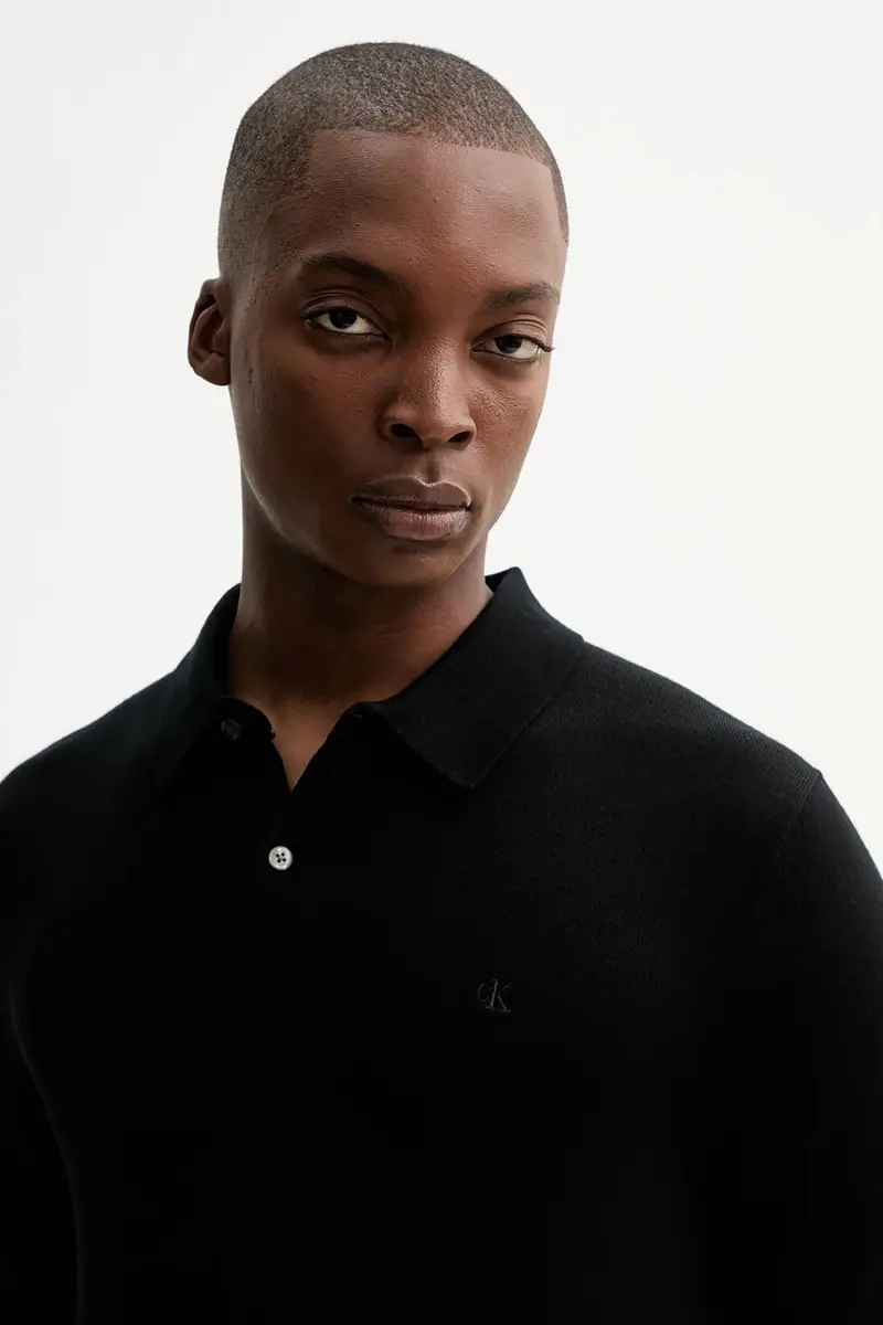 maglione in lana uomo colore nero LV04LD319G miniatura 4