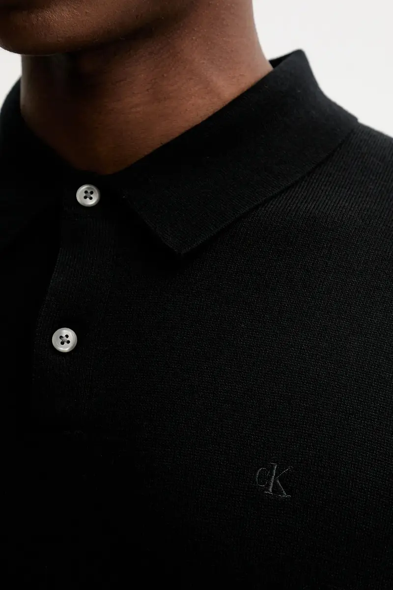 maglione in lana uomo colore nero LV04LD319G miniatura 5