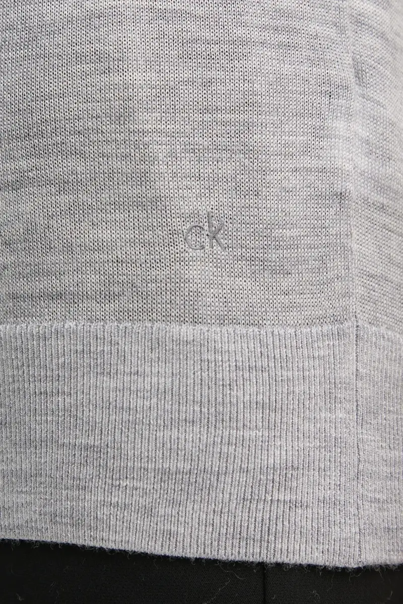 maglione in misto lana donna colore grigio K20K208123 miniatura 4