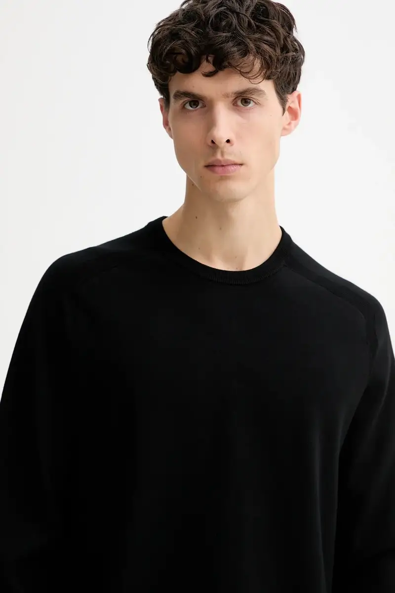 maglione uomo colore nero LV040BM347 miniatura 4