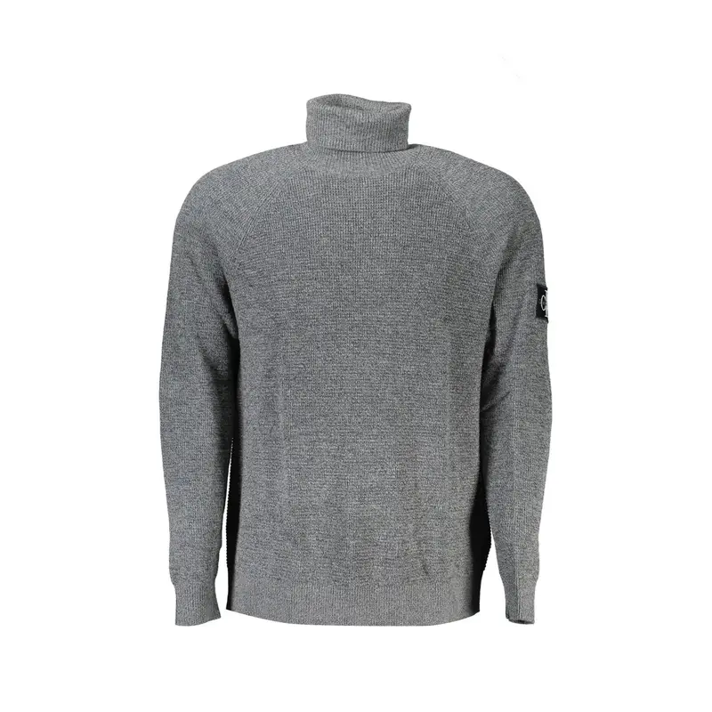 Maglione Uomo Grigio Logo