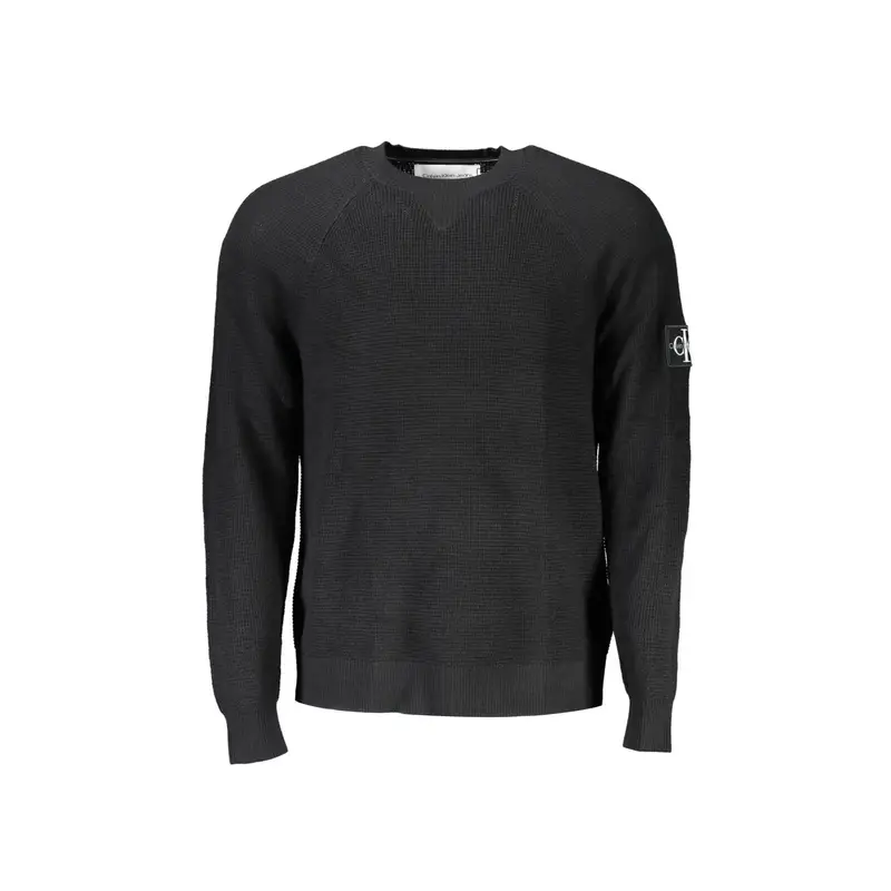 Maglione Uomo Nero Logo