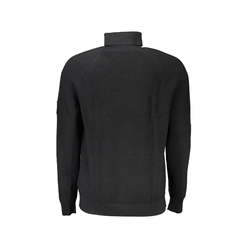 Maglione Uomo Nero Logo miniatura 3