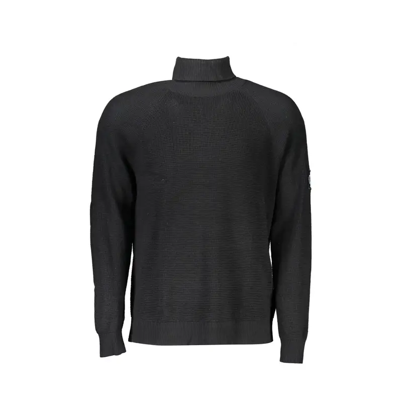Maglione Uomo Nero Logo