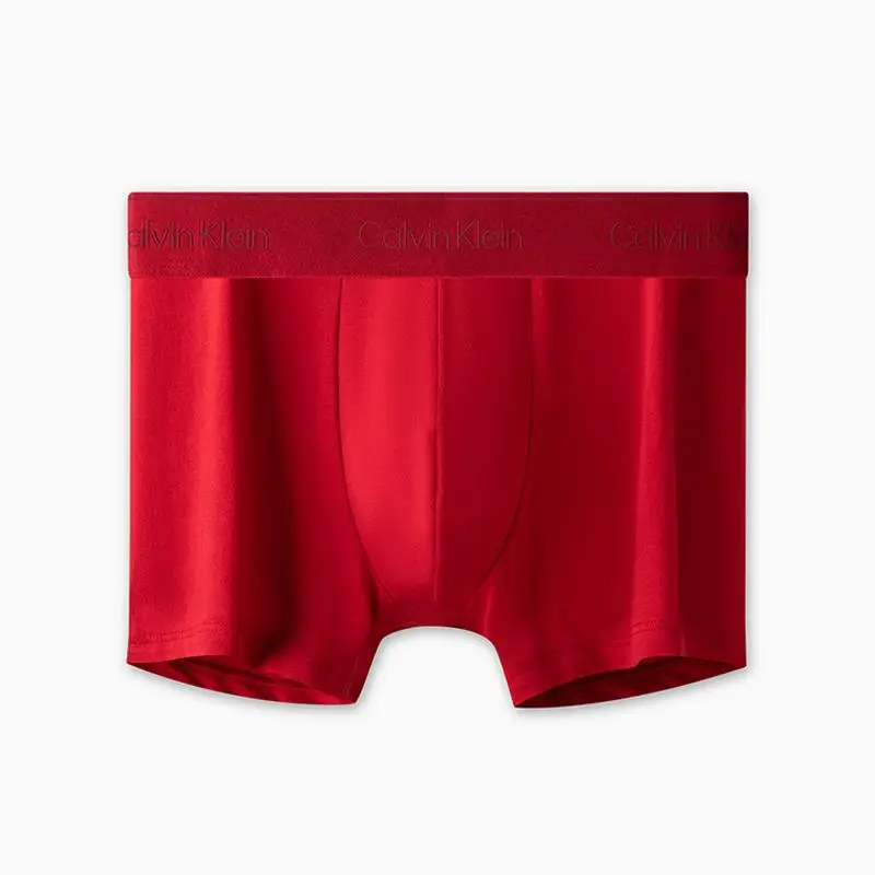Modern Gravity Jacquard Cotone Boxer Briefs Uomo Intimo Rosso Pompei NB4108 L
