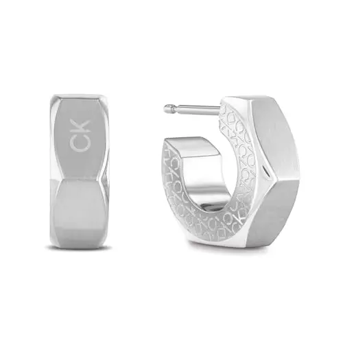 Calvin Klein Orecchini Uomo Argento 3135518