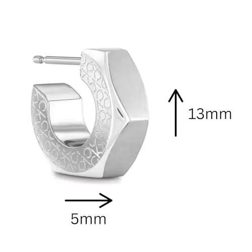 Calvin Klein Orecchini Uomo Argento 3135518 miniatura 2