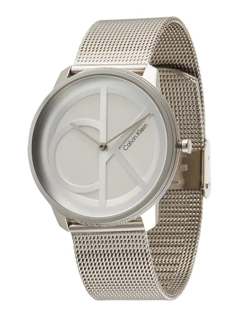 Orologio analogico argento