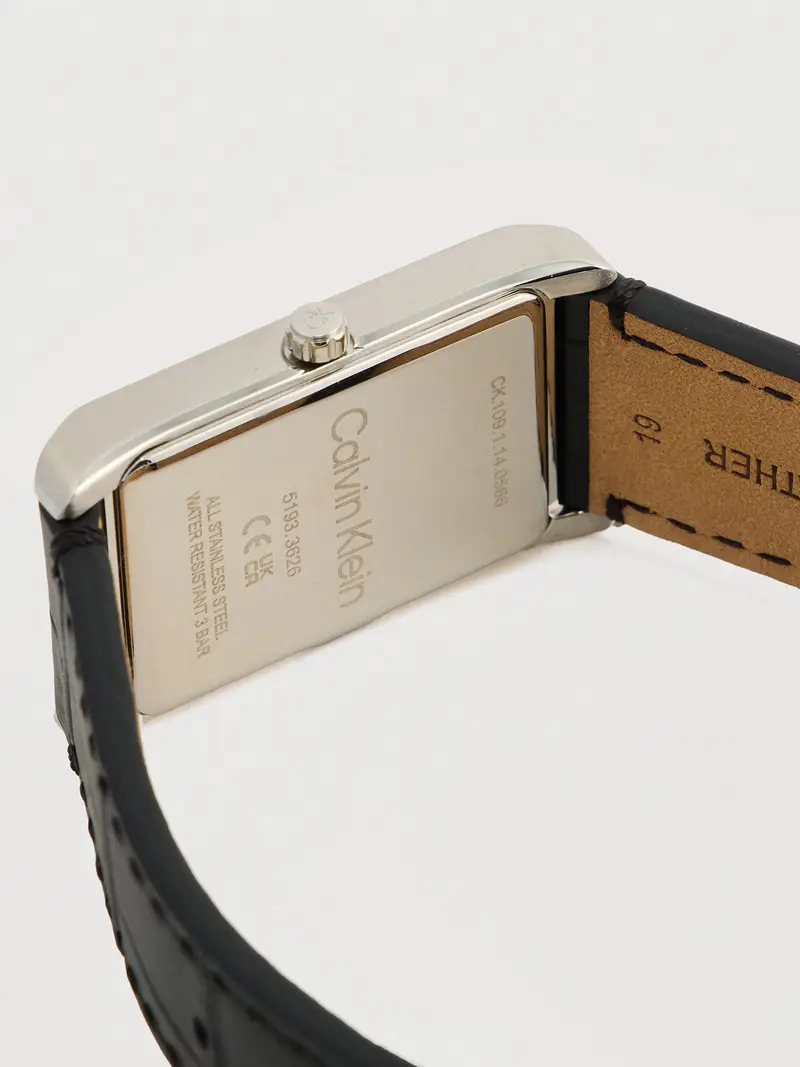 Orologio analogico 'Dapper' nero miniatura 2