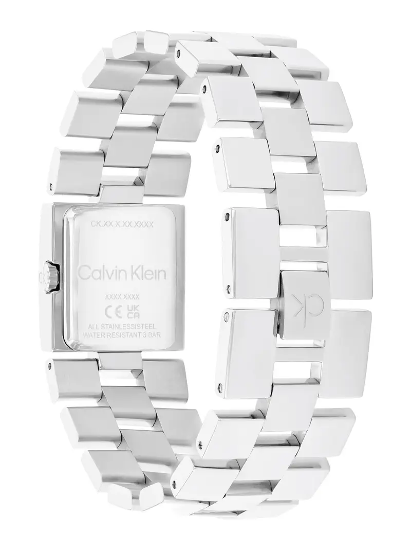 Calvin Klein Orologio analogico 'MERIDIAN' argento / bianco miniatura 2