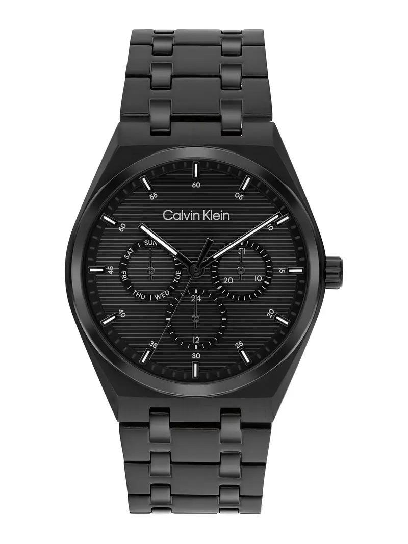 Orologio analogico 'Motion' nero / bianco miniatura 2