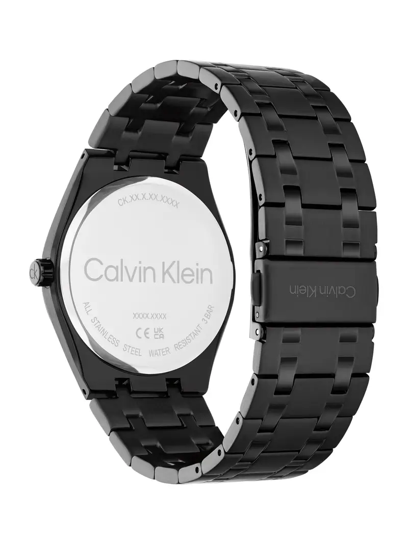 Orologio analogico 'Motion' nero / bianco miniatura 3