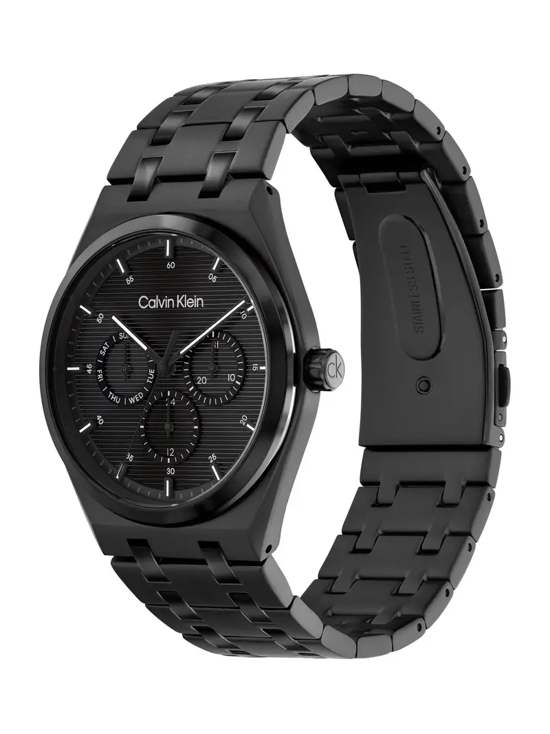 Orologio analogico 'Motion' nero / bianco