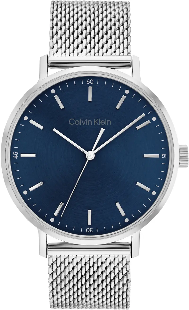 Calvin Klein Orologio analogico navy / argento miniatura 3