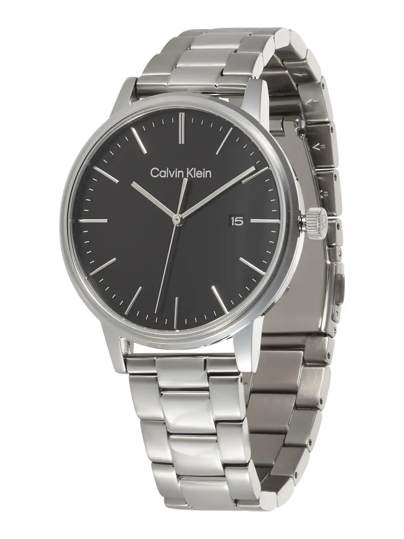 Calvin Klein Orologio analogico  nero / argento