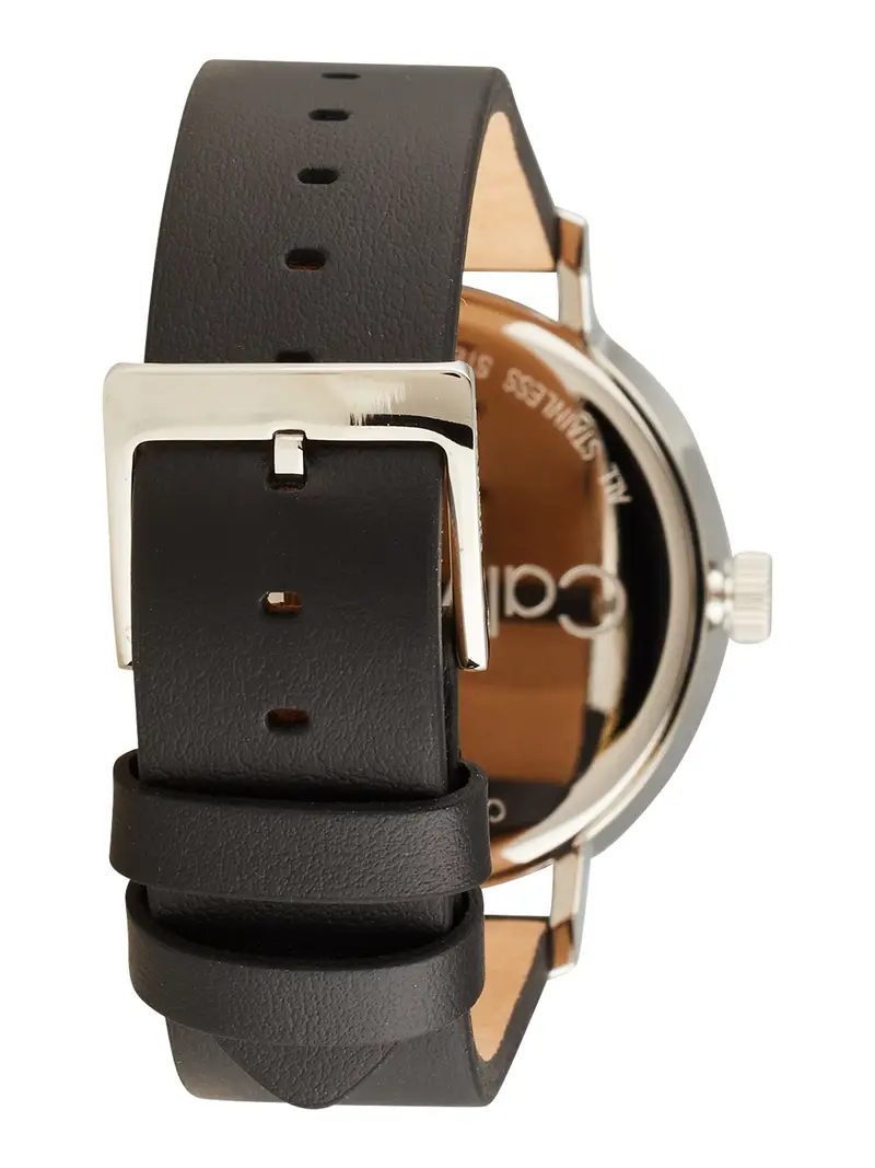 Orologio analogico nero / argento miniatura 2