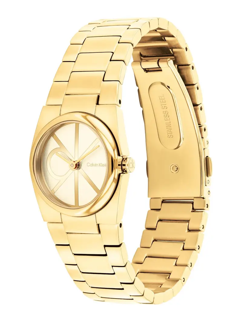 Orologio analogico 'Unite' oro / bianco miniatura 2