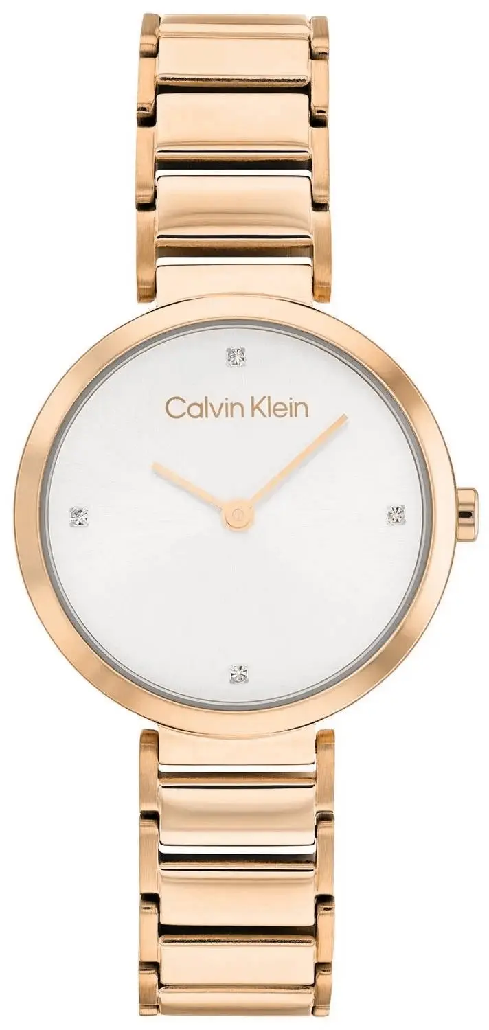 Orologio da donna CALVIN KLEIN Minimalista con barra a T 25200140 + SCATOLA