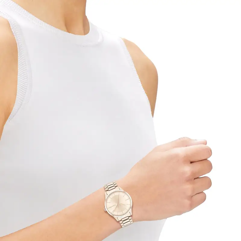 Orologio ICONIC 25200042 Oro Rosa [Calvin Klein] da Donna miniatura 3