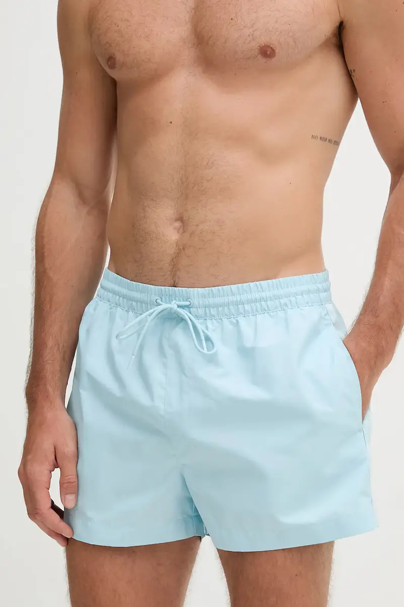 pantaloncini da bagno colore blu LV00N61108