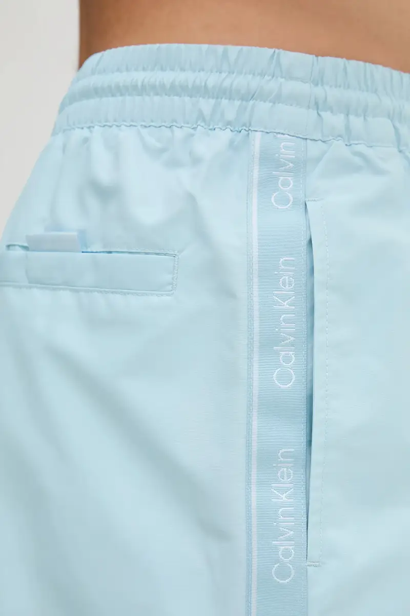 pantaloncini da bagno colore blu LV00N61109 miniatura 4
