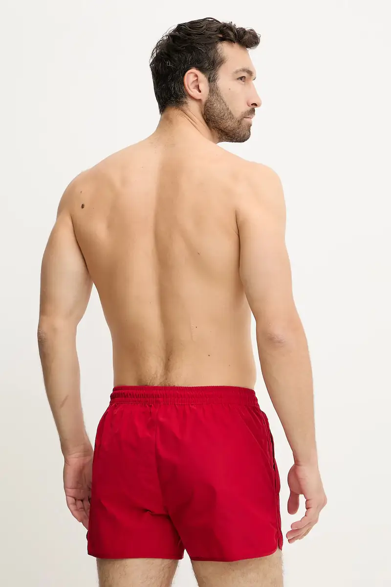 pantaloncini da bagno colore rosso LV00N61110 miniatura 2