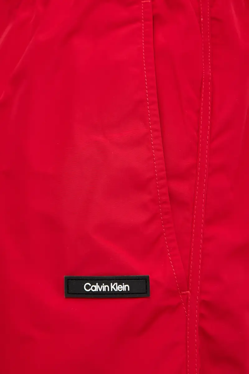 pantaloncini da bagno colore rosso LV00N61110 miniatura 3