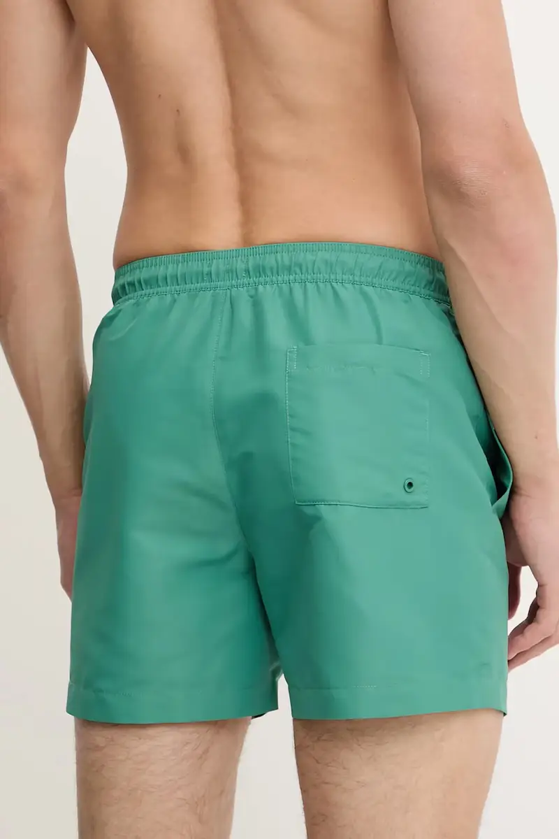pantaloncini da bagno colore verde LV00N61092 miniatura 3