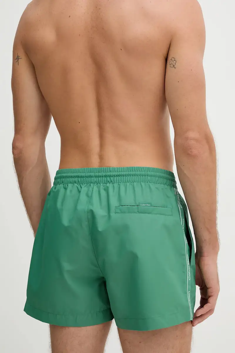 pantaloncini da bagno colore verde LV00N61108 miniatura 3