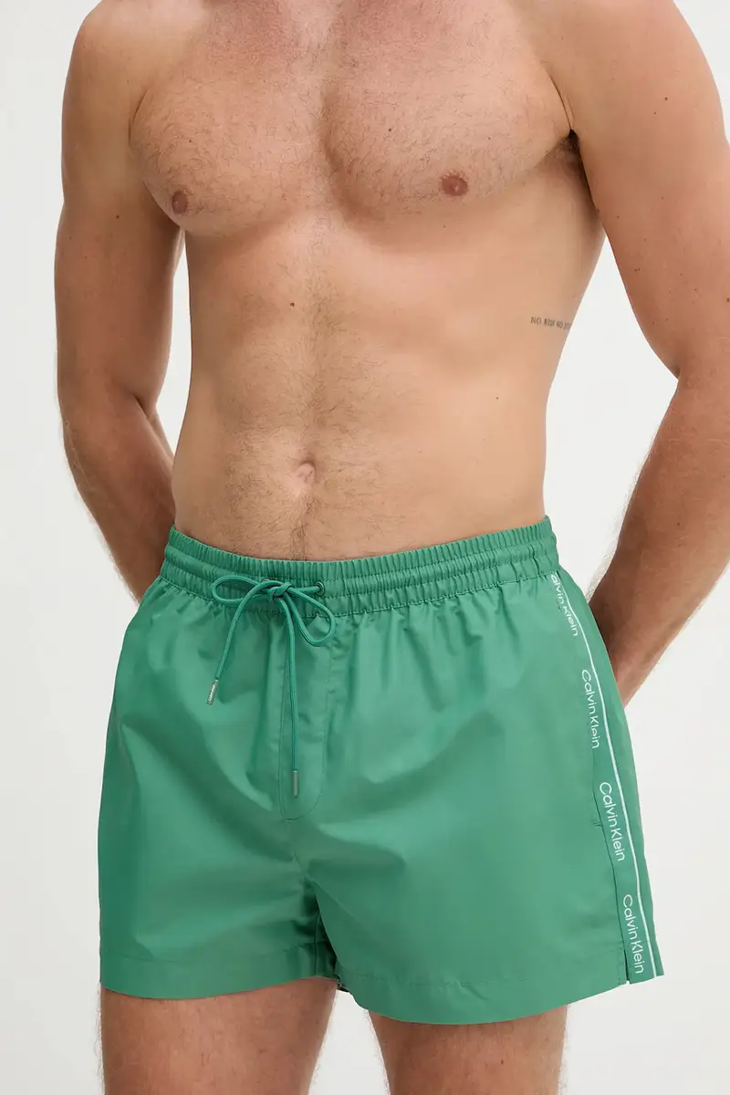 pantaloncini da bagno colore verde LV00N61108