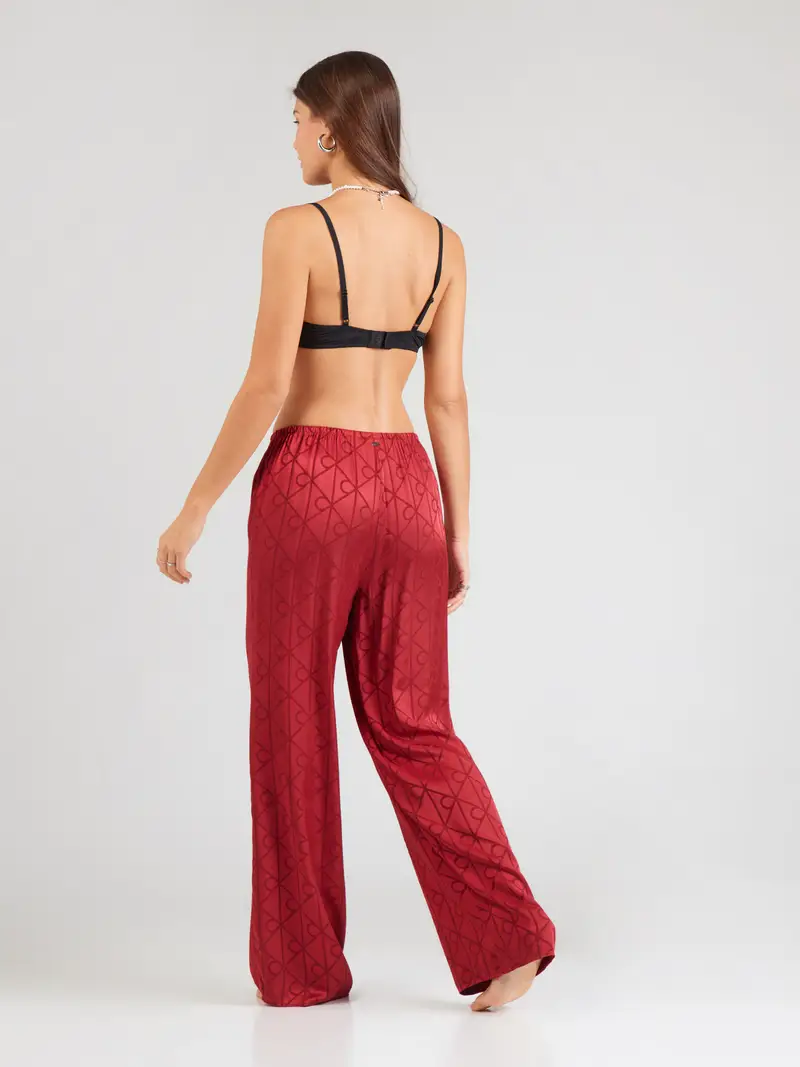 Pantaloncini da pigiama mirtillo / rosso scuro miniatura 3