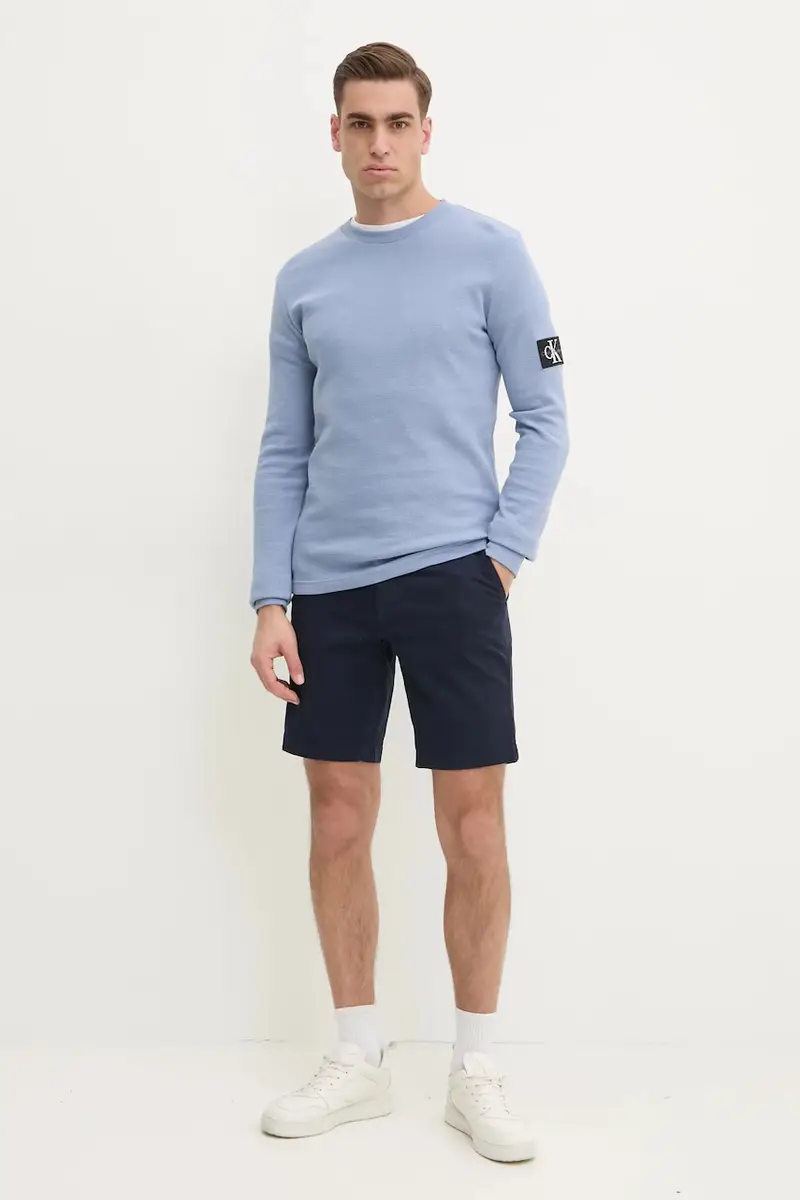 pantaloncini uomo colore blu navy K10K114063 miniatura 2